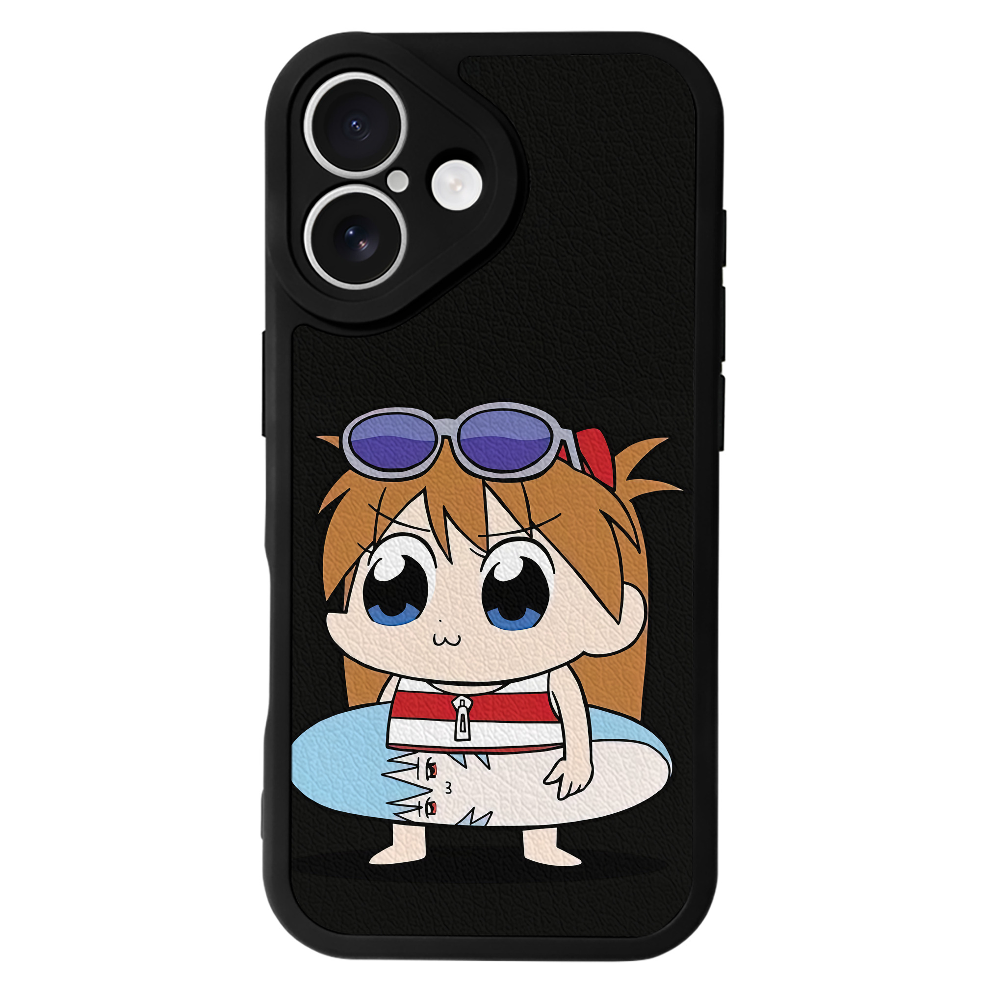 （画像用） EVA 新世紀エヴァンゲリオン 【iPhone 16シリーズ対応】シリコンスマホケース（レザー調） 材質：シリコン